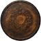 Ekena Millwork Anthony Harvest Ceiling Medallion (Fits Canopies up to 2 1/8"), 22 1/2"OD x 1 1/4"P, Rust CM22ATRUS - alternate 1